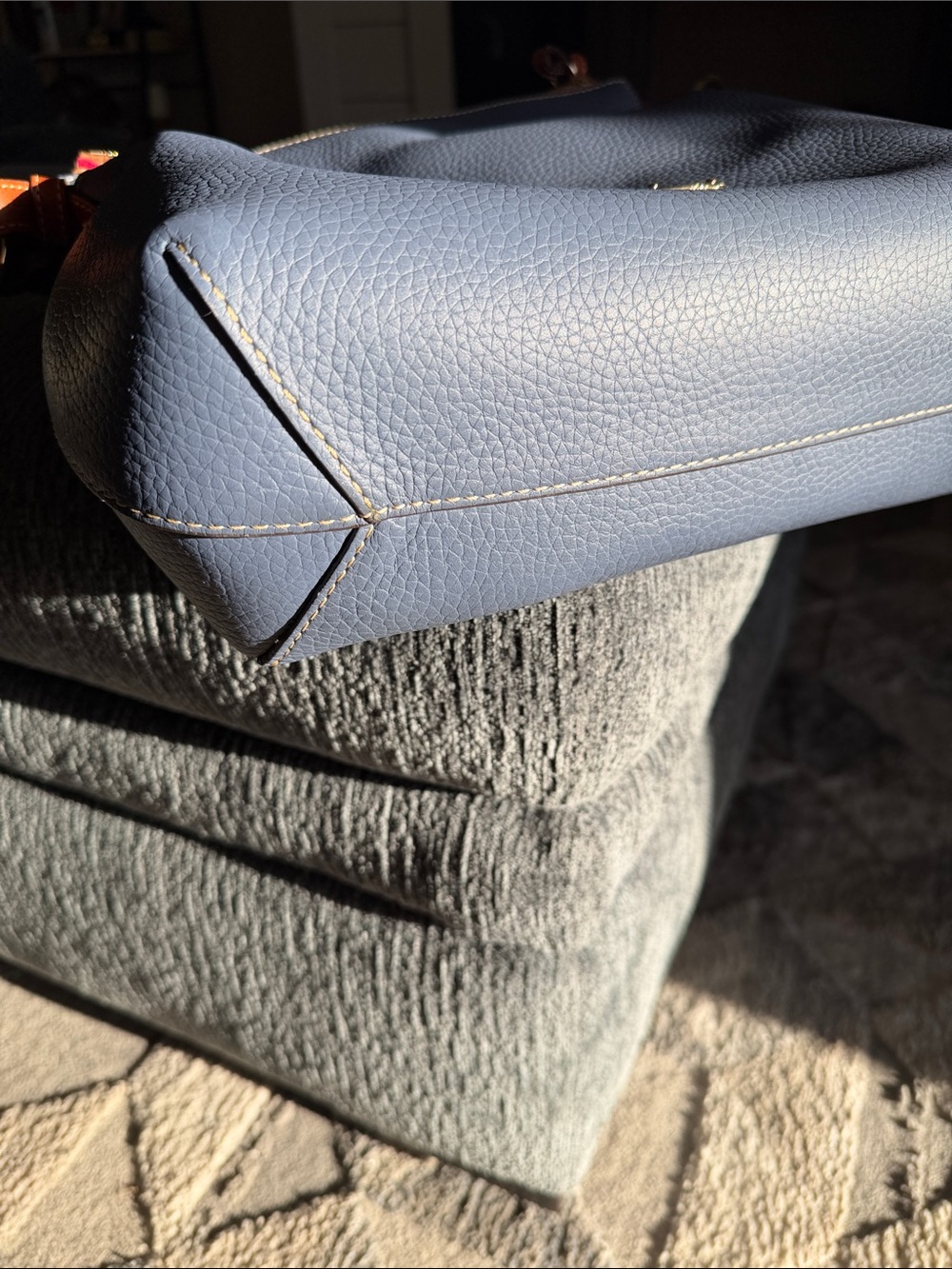 Dooney and Bourke Pebble Grain Twist Strap Hobo - Picture 11 of 16